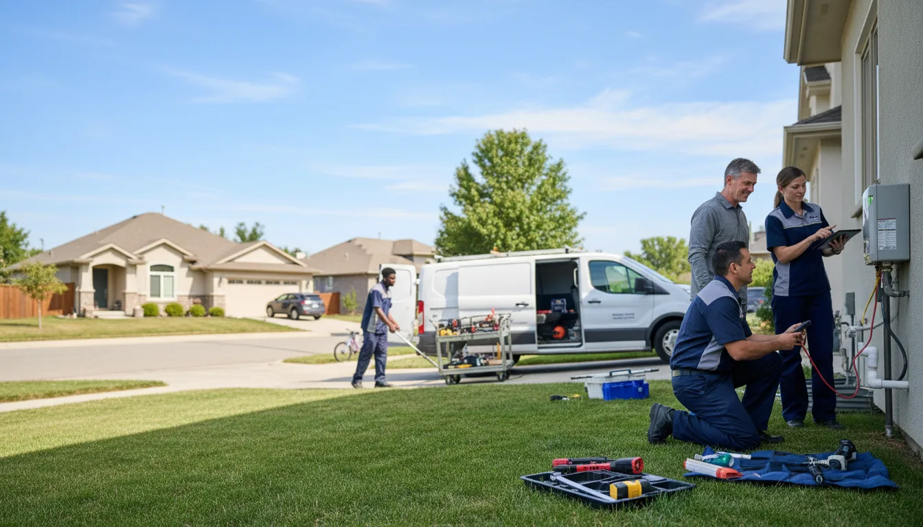 Tankless water heater service in Moody Afb, GA